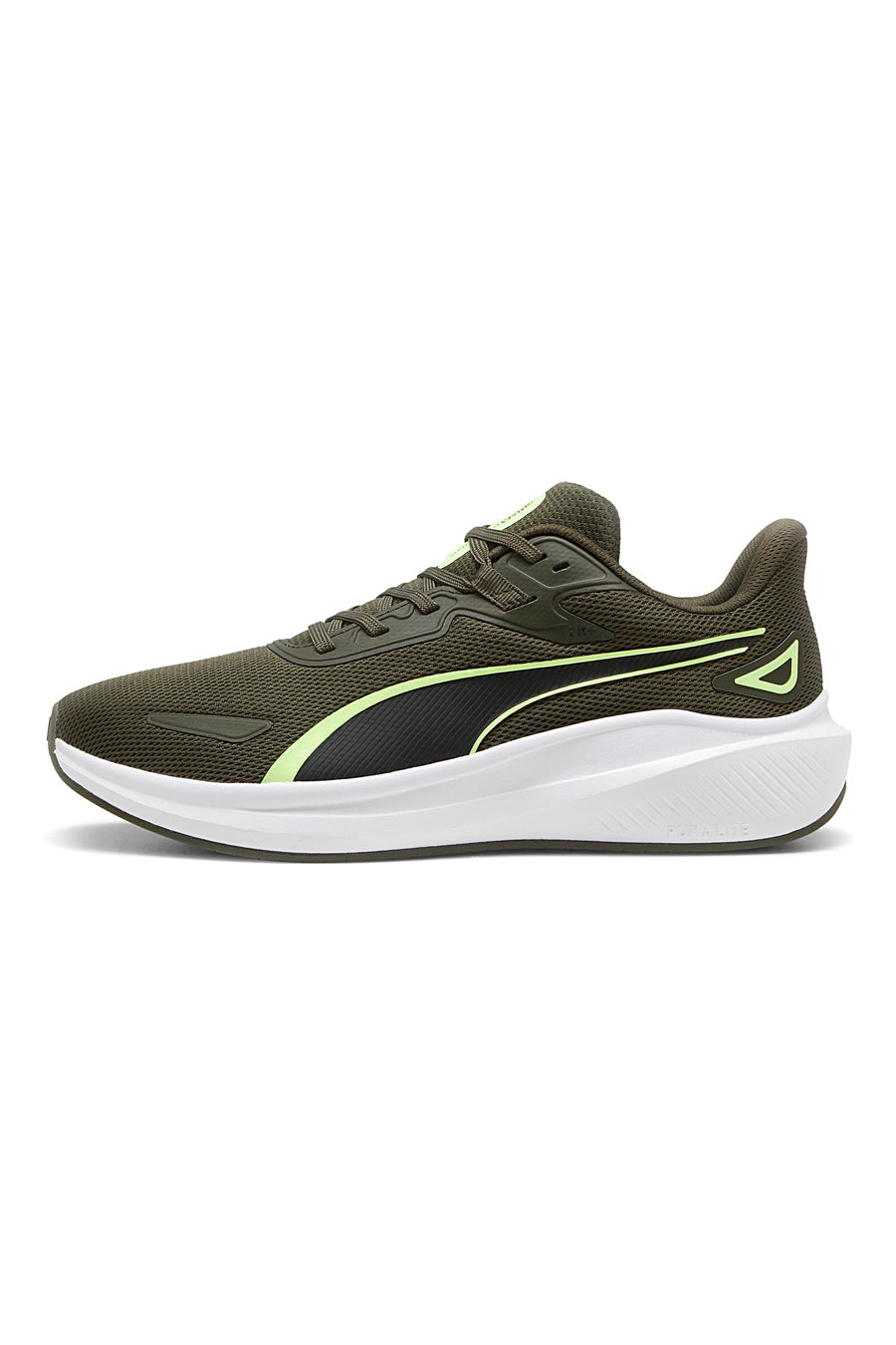 Scarpe da corsa Verdi con suola bianca Puma Skyrocket Lite