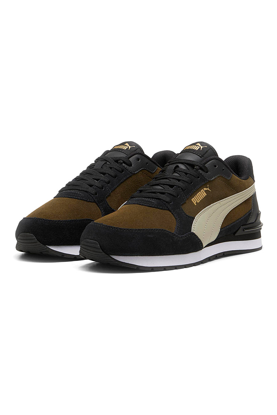 Sneakers Verde Oliva Puma ST Runner v4 jr