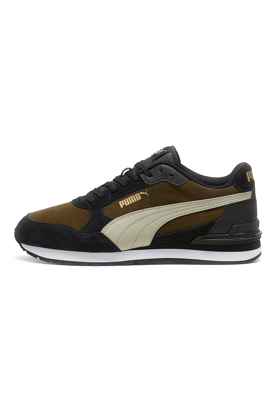 Sneakers Verde Oliva Puma ST Runner v4 jr