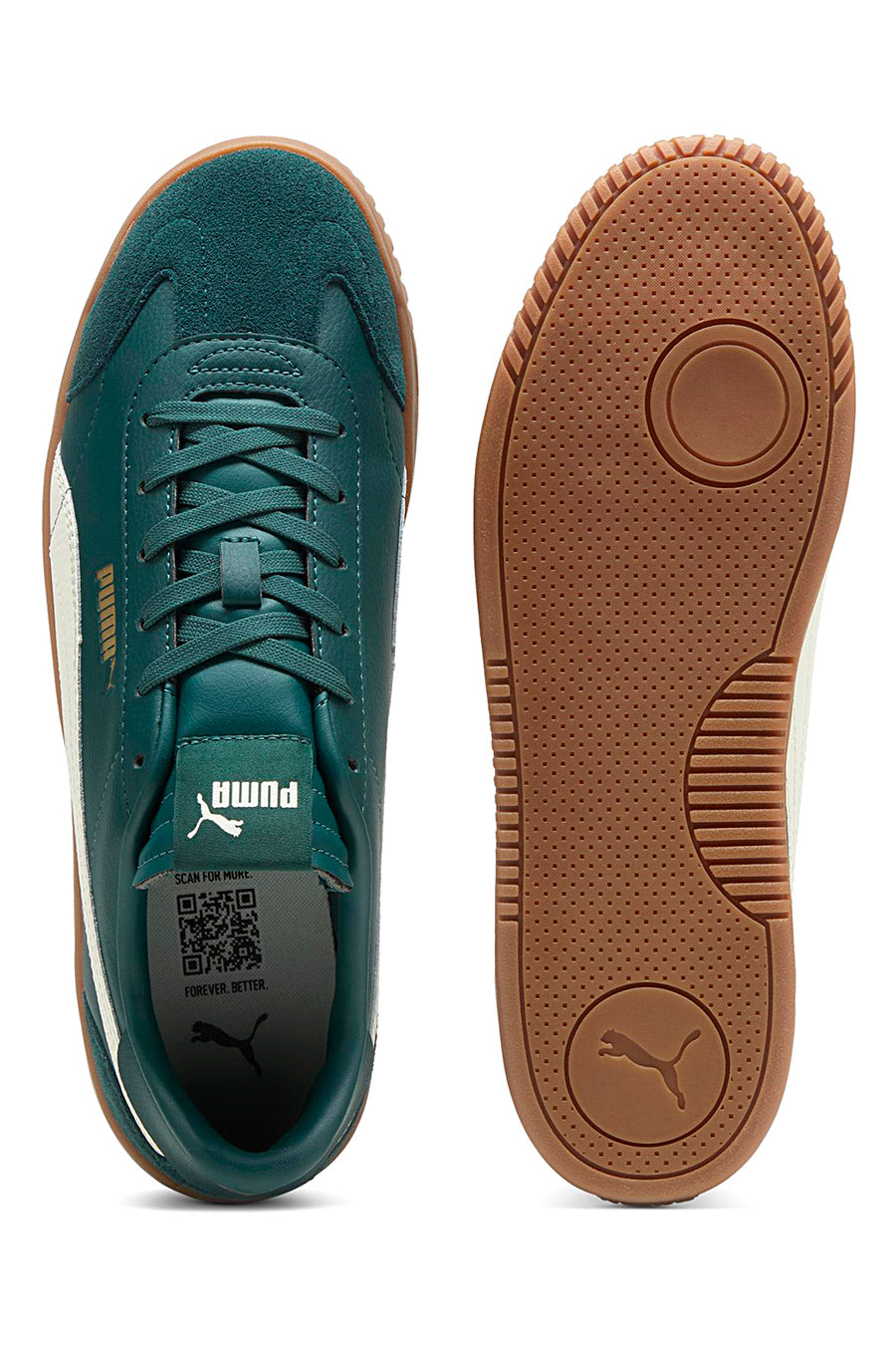 Sneaker Verde con suola di gomma PUMA Club 5v5 SD