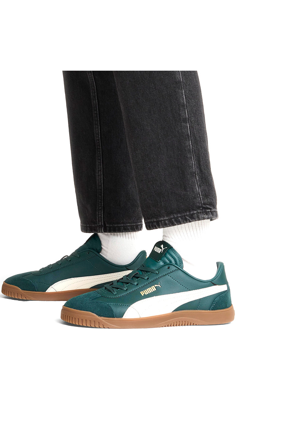 Sneaker Verde con suola di gomma PUMA Club 5v5 SD