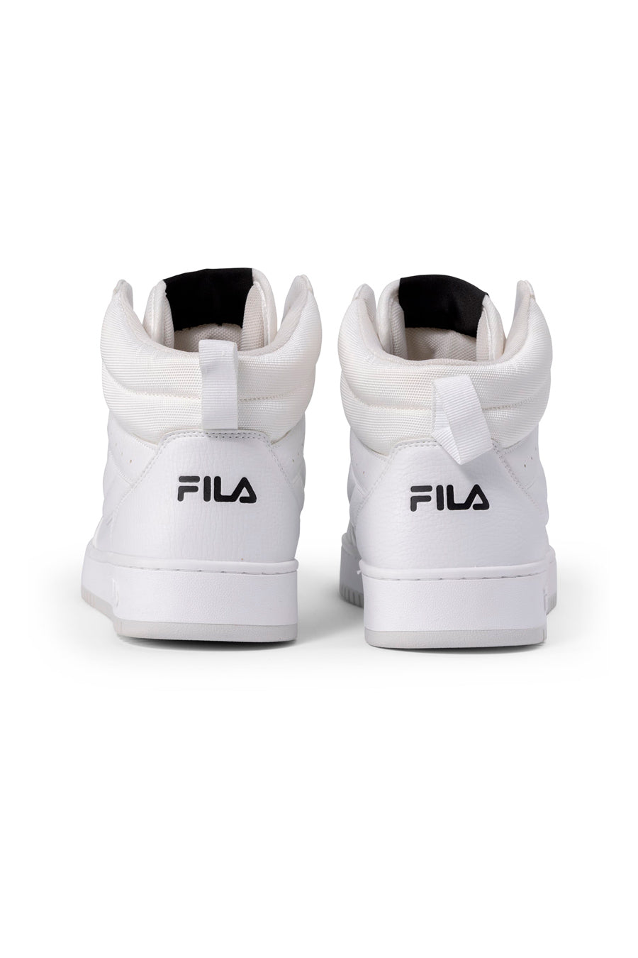 Sneakers Bianche Mid-Cut con Tomaia Traforata FILA REGA NF MID