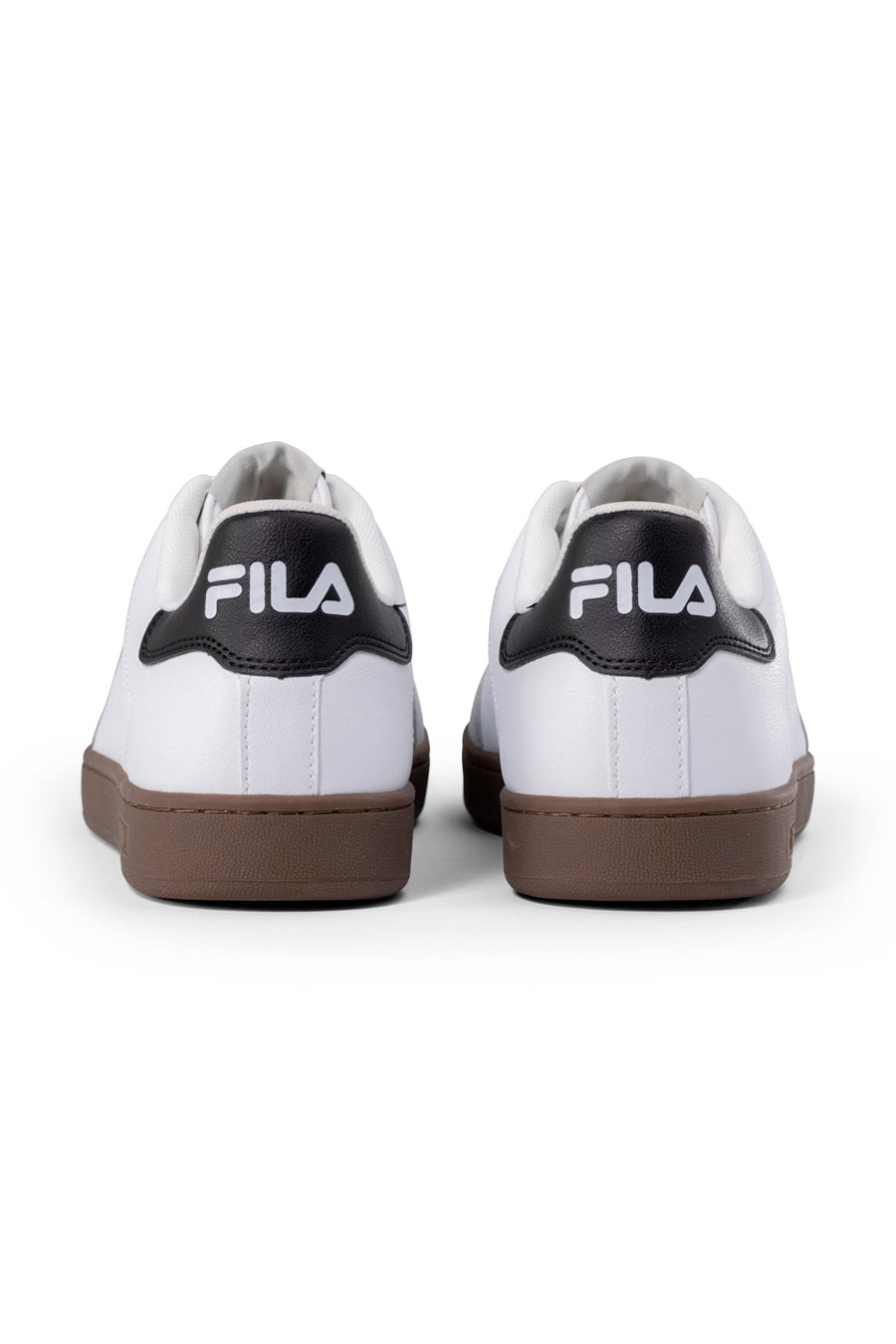 Sneakers bianche e nere con suola a contrasto FILA COURTBAY