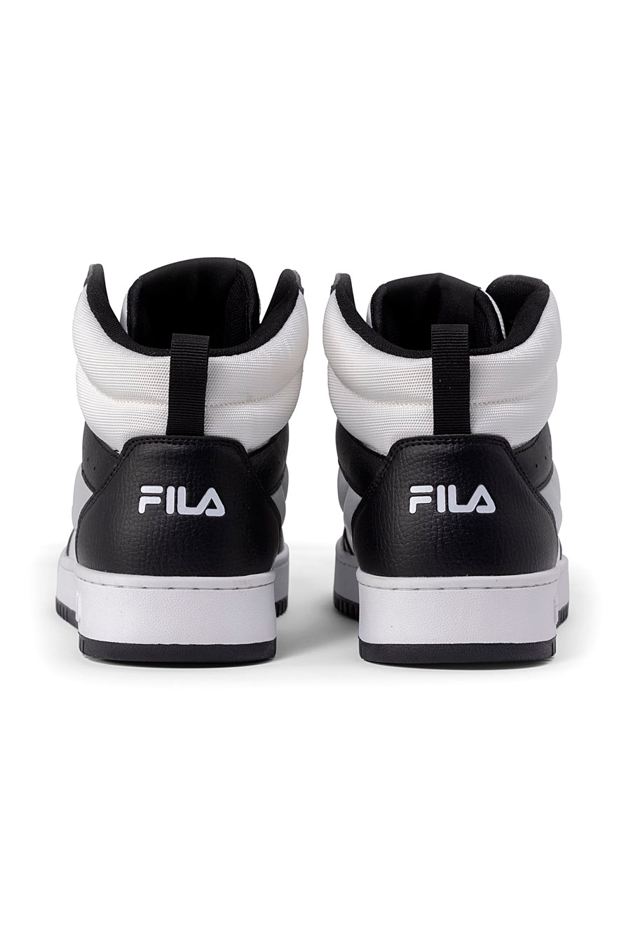 Sneakers Bianche e Nere Fila Rega Nf Mid