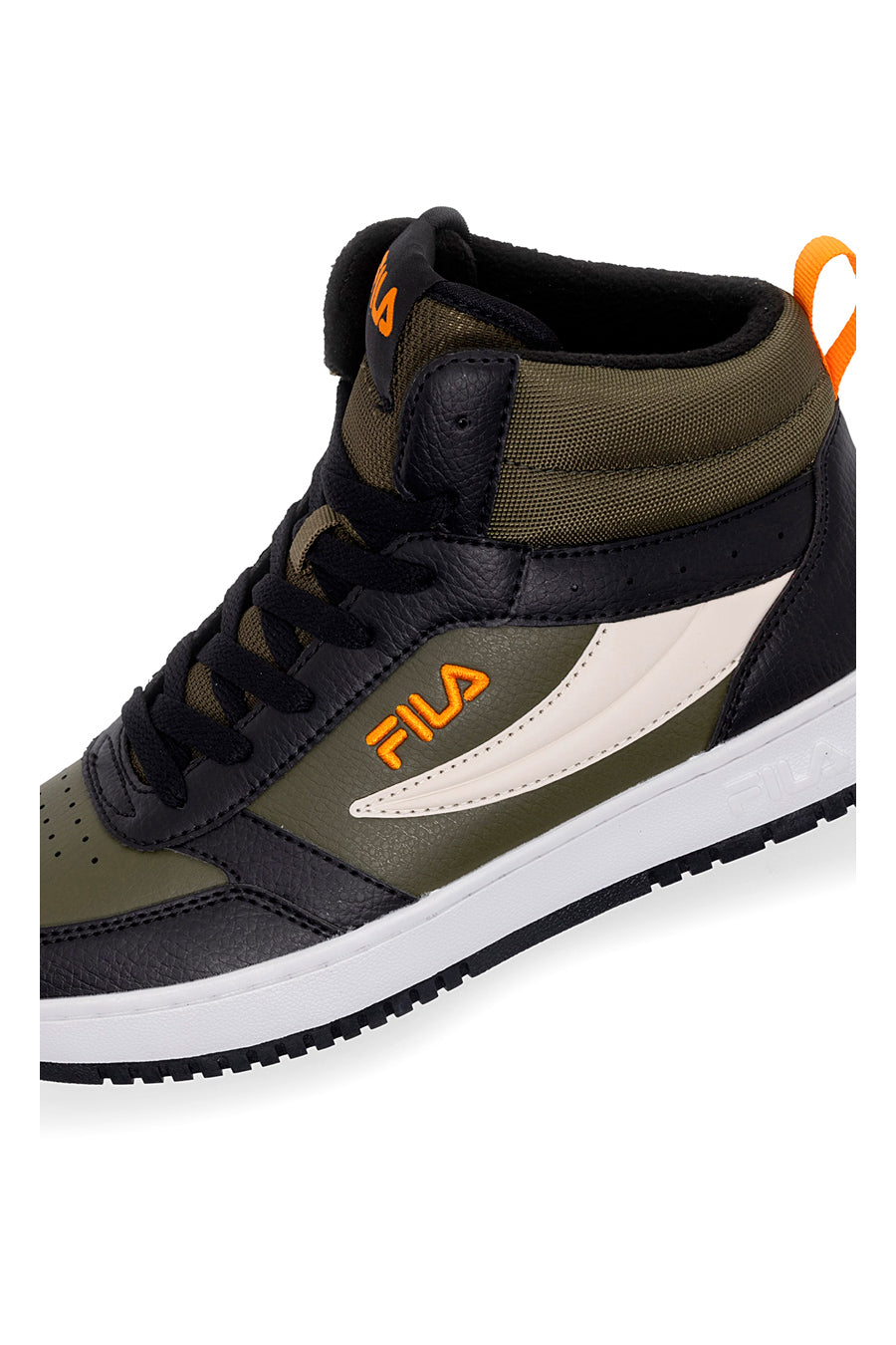 Sneakers Mid-Cut Verde Oliva con Lacci FILA REGA NF MID TEENS