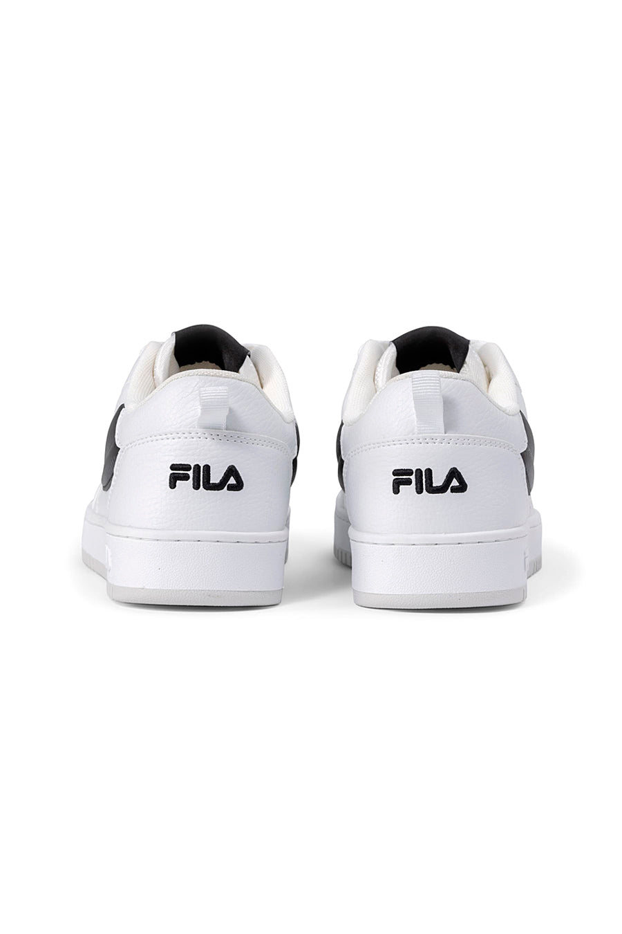 Sneakers Bianche con Logo Laterale Nero FILA REGA NF TEENS