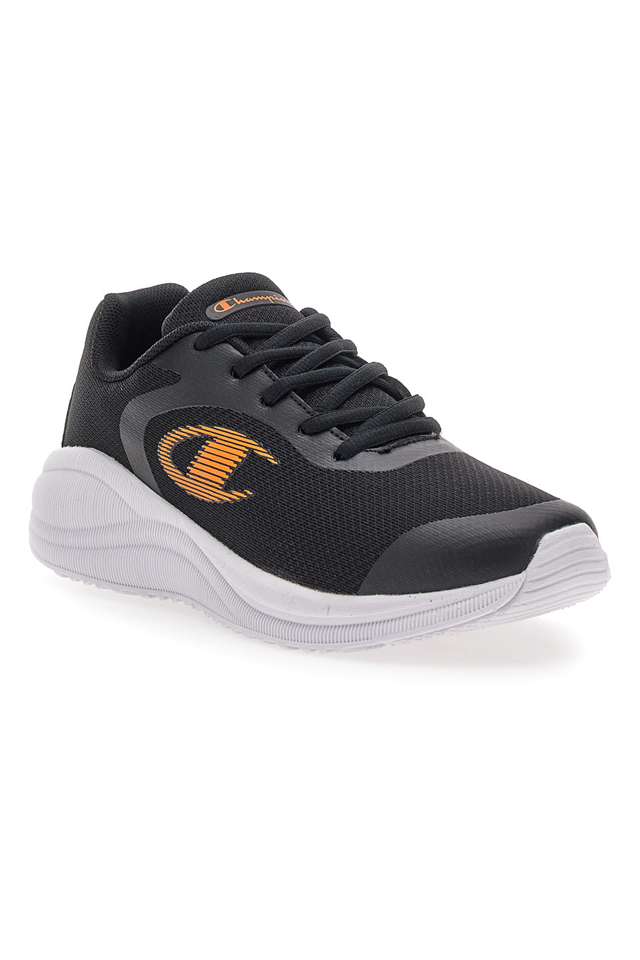 Scarpe da ginnastica nere con dettagli arancione CHAMPION SYPHON ENGAGE MESH GS