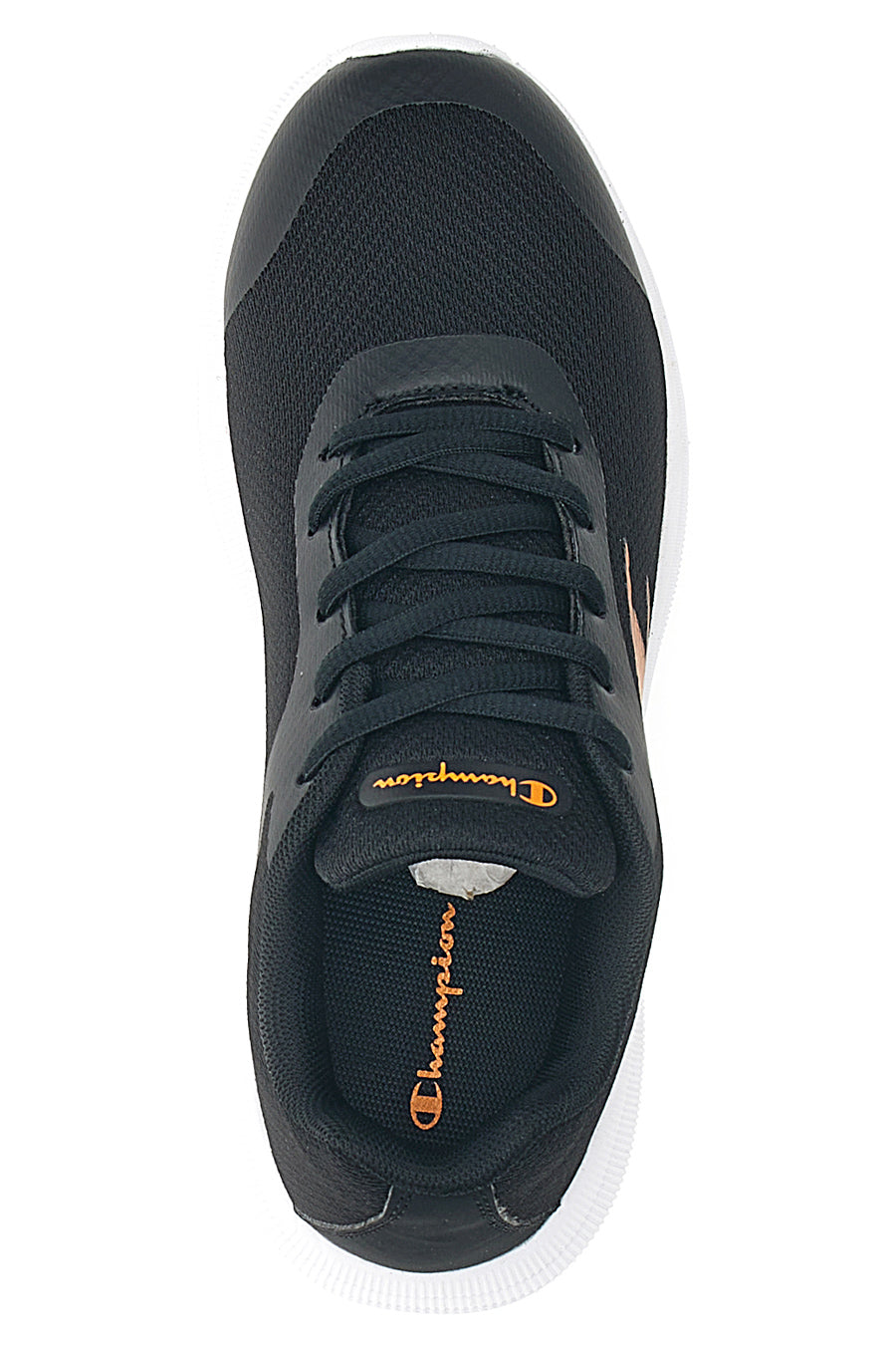 Scarpe da ginnastica nere con dettagli arancione CHAMPION SYPHON ENGAGE MESH GS