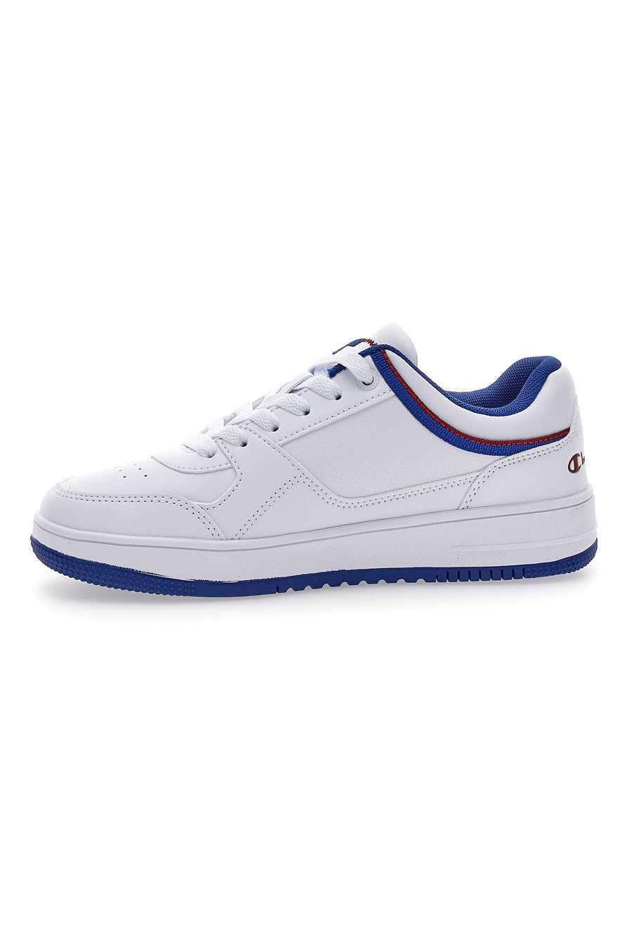 Sneakers Bianche e Con Dettagli e Suola Blu Champion RD18 LOW B GS