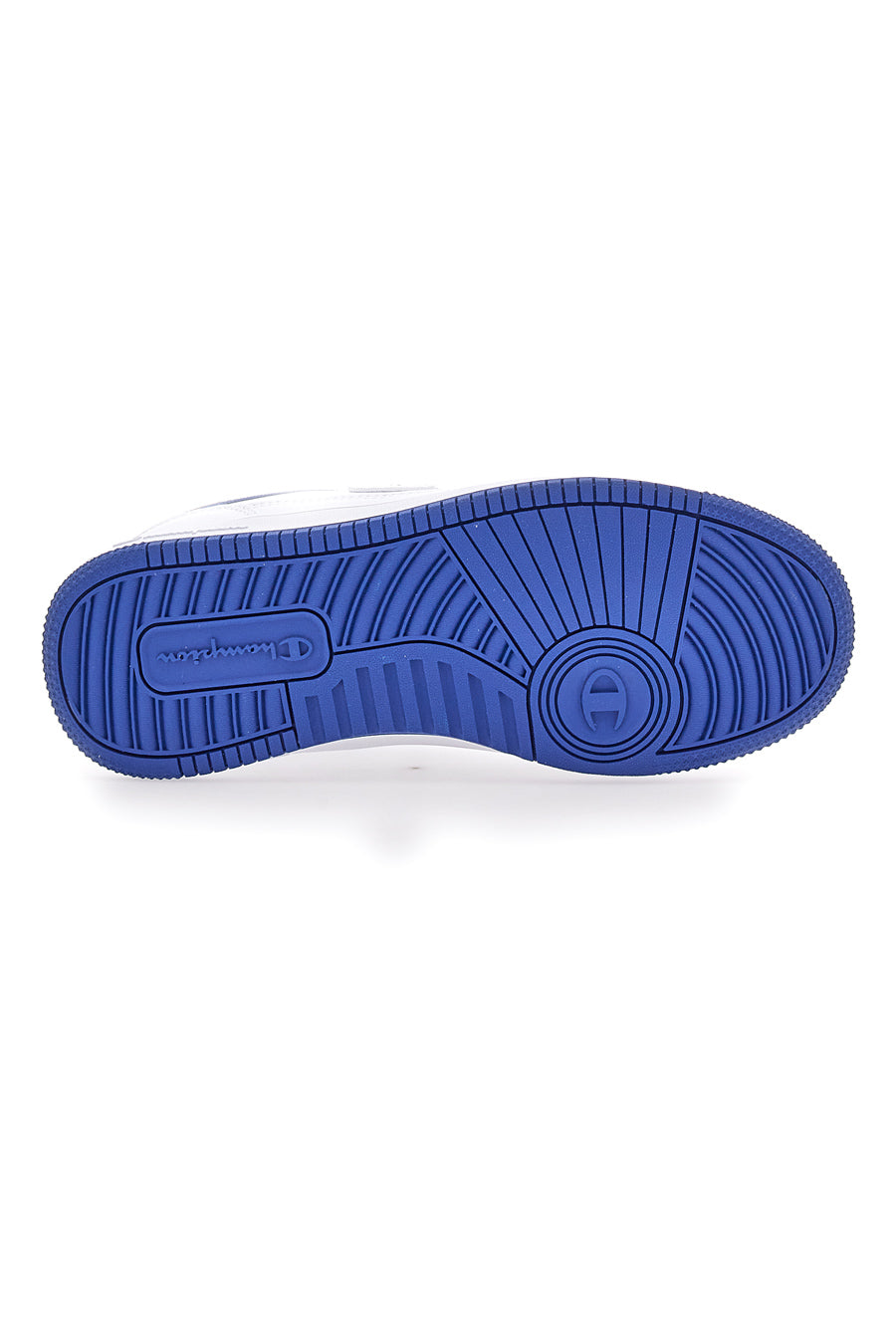 Sneakers Bianche e Con Dettagli e Suola Blu Champion RD18 LOW B GS