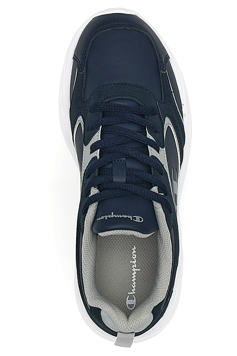 Sneakers Blu con suola a contrasto bianca CHAMPION COUNT B GS