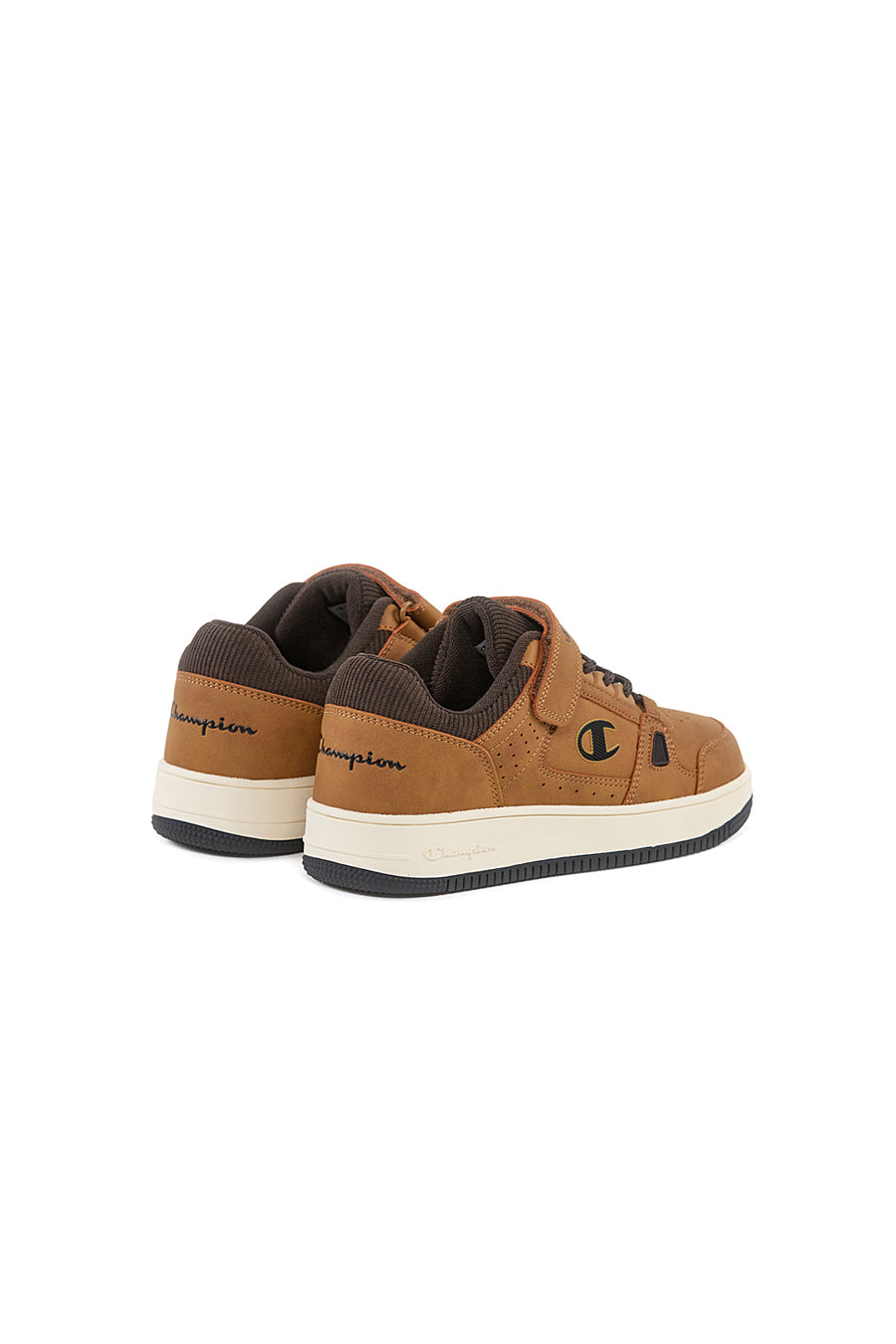 Sneakers Marroni con Velcro CHAMPION RD18 LOW CORD B GS