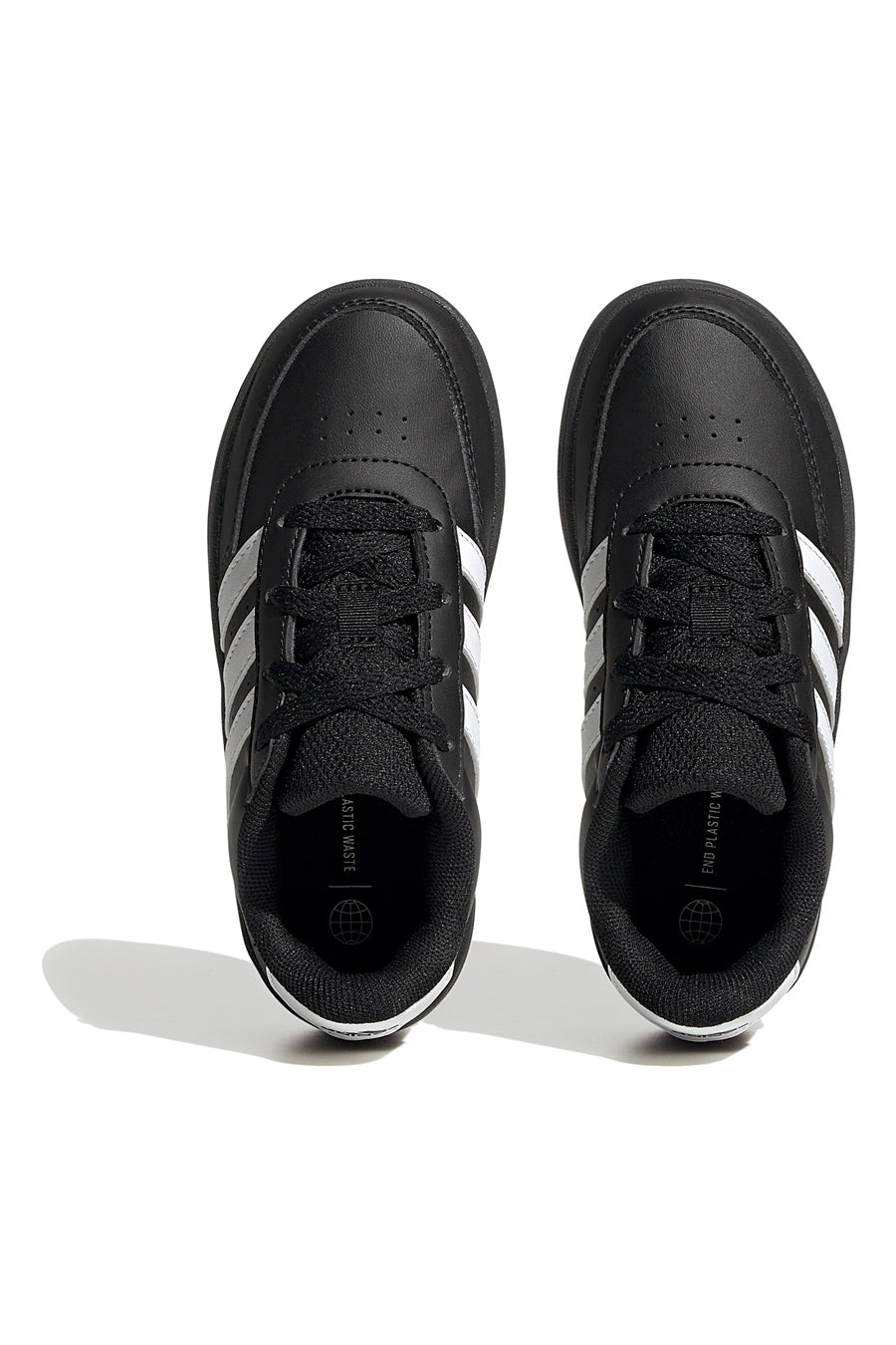 Sneakers nere con bande bianche Adidas Breaknet 2.0