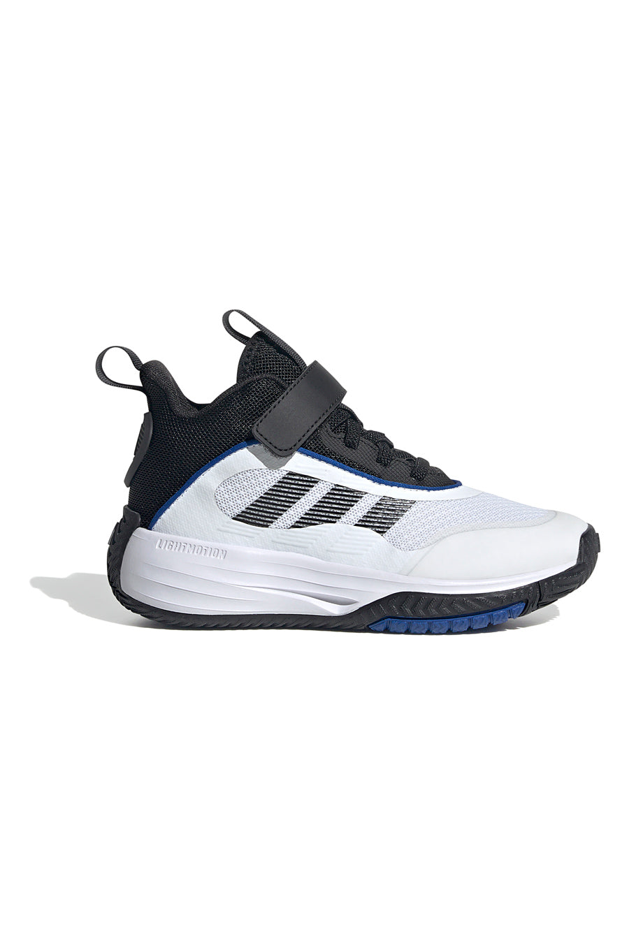 Scarpe da basket nere e bianche Adidas Ownthegame 3.0 K