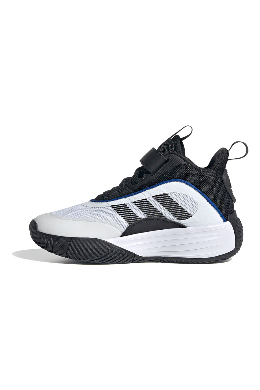 Scarpe da basket nere e bianche Adidas Ownthegame 3.0 K