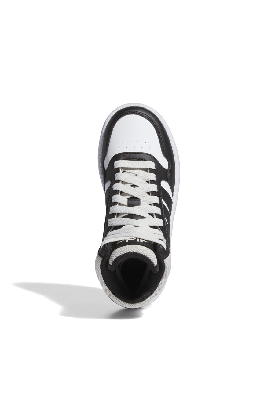 Sneakers bianche alte con lacci Adidas HOOPS 3.0 MID K