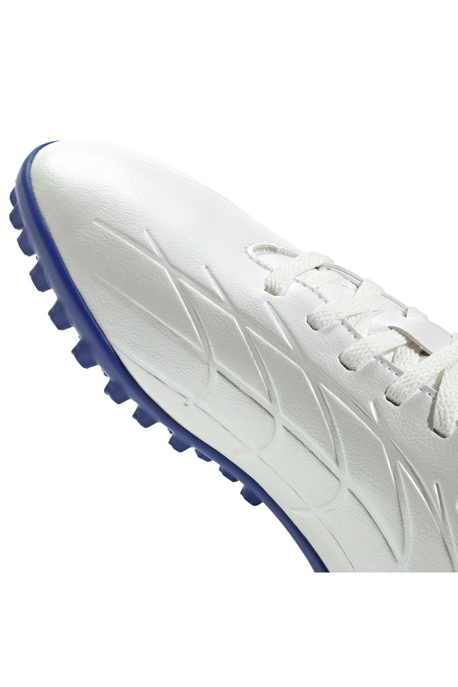 Scarpe da Calcetto Bianche e Blu Adidas Copa Pure 2 Club Tf J