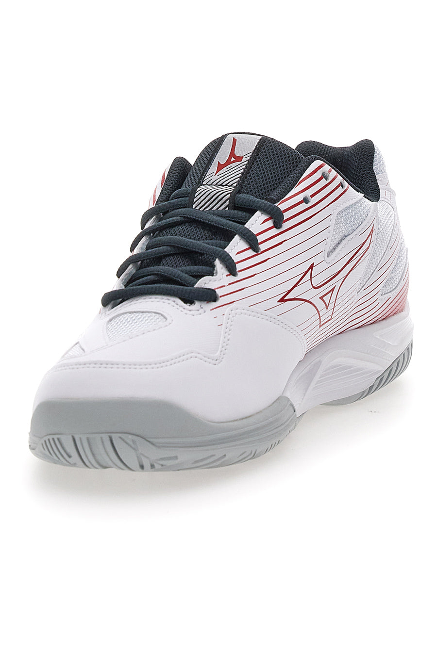 Scarpe da Pallavolo Bianche e Rosse Mizuno Cyclone Speed 4