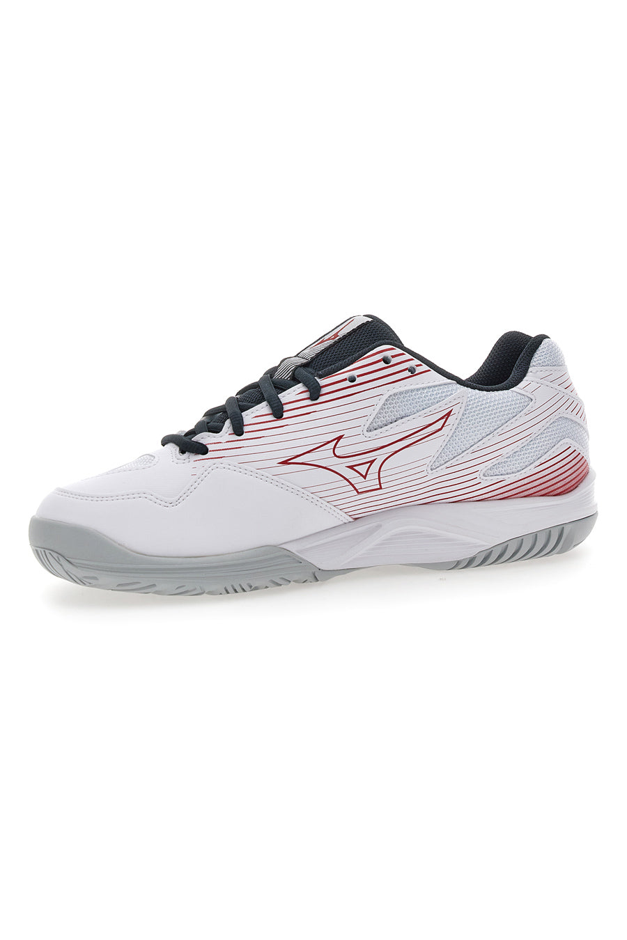 Scarpe da Pallavolo Bianche e Rosse Mizuno Cyclone Speed 4