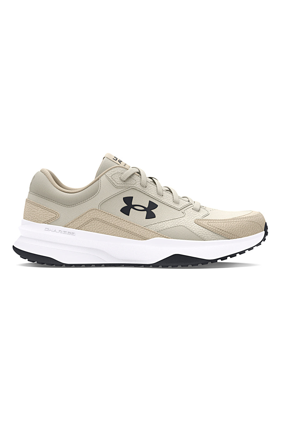 Under Armour Edge Lthr Leder Biege Laufschuhe