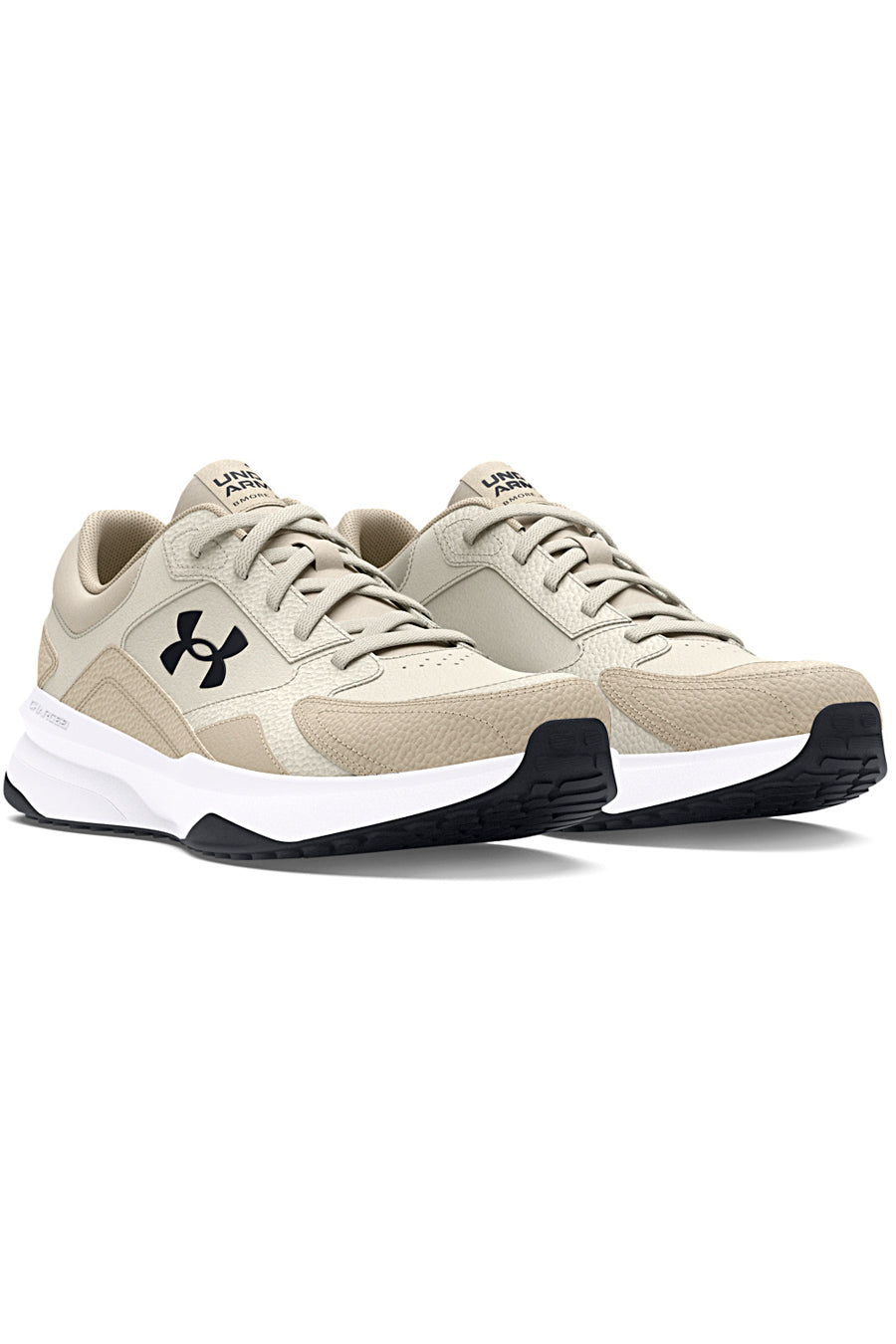 Scarpe da Running Biege In Pelle Under Armour Edge Lthr