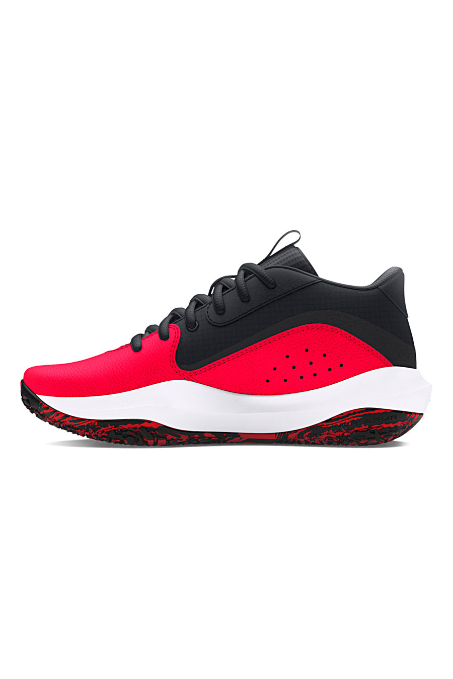 Scarpe da Basket Nere e Rosse Under Armour Lockdown 7