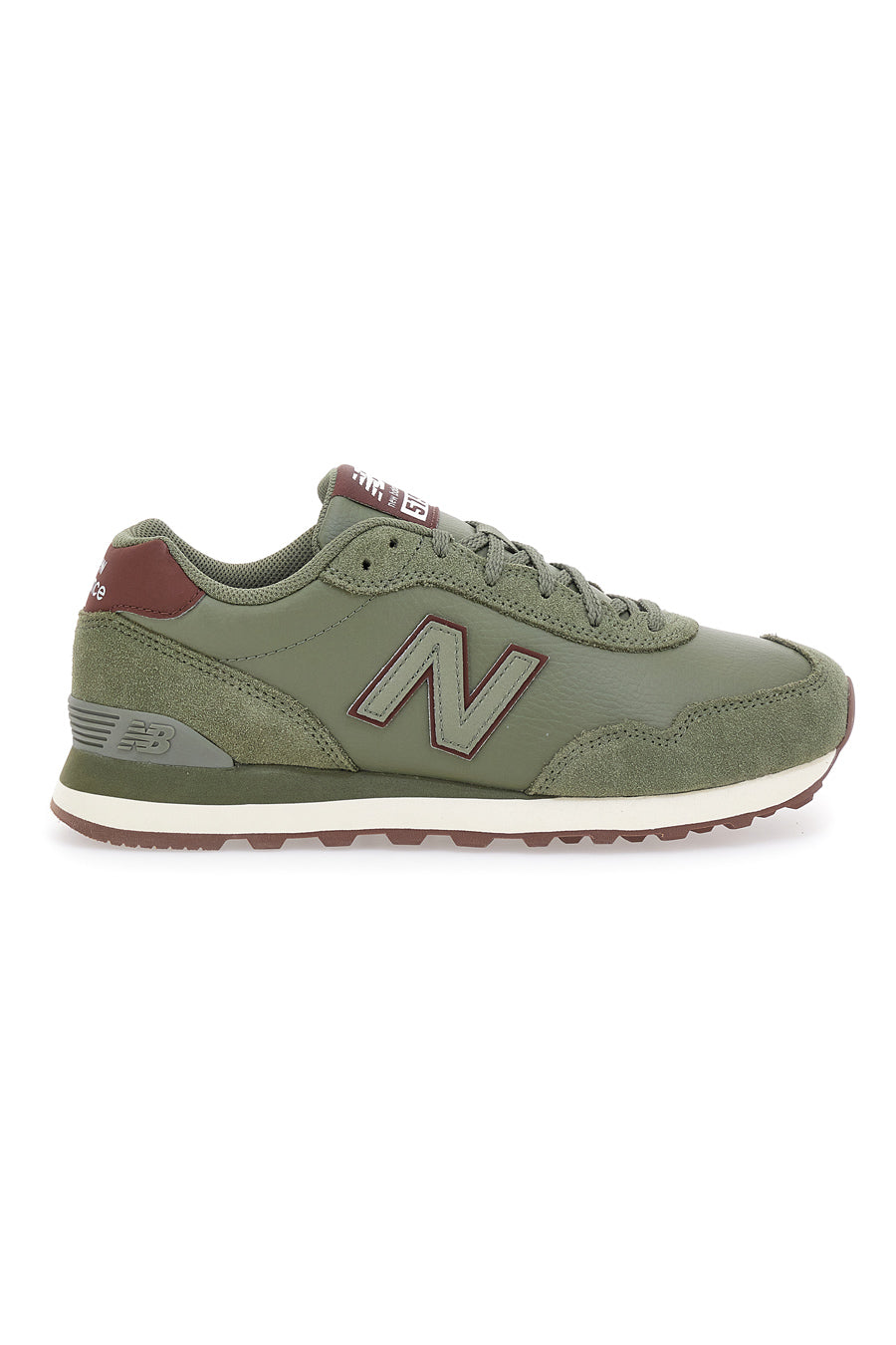 Sneakers verde oliva con tomaia in suede NEW BALANCE 515 ADW