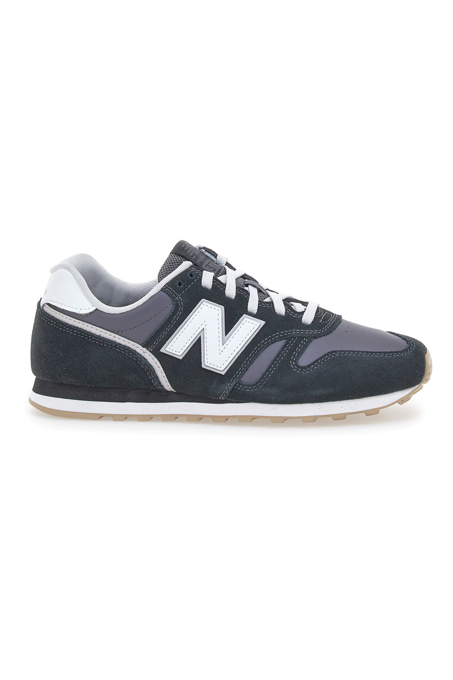 Schwarze Turnschuhe mit Wildleder New Balance 373