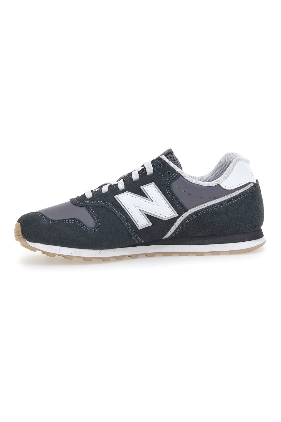 Schwarze Turnschuhe mit Wildleder New Balance 373