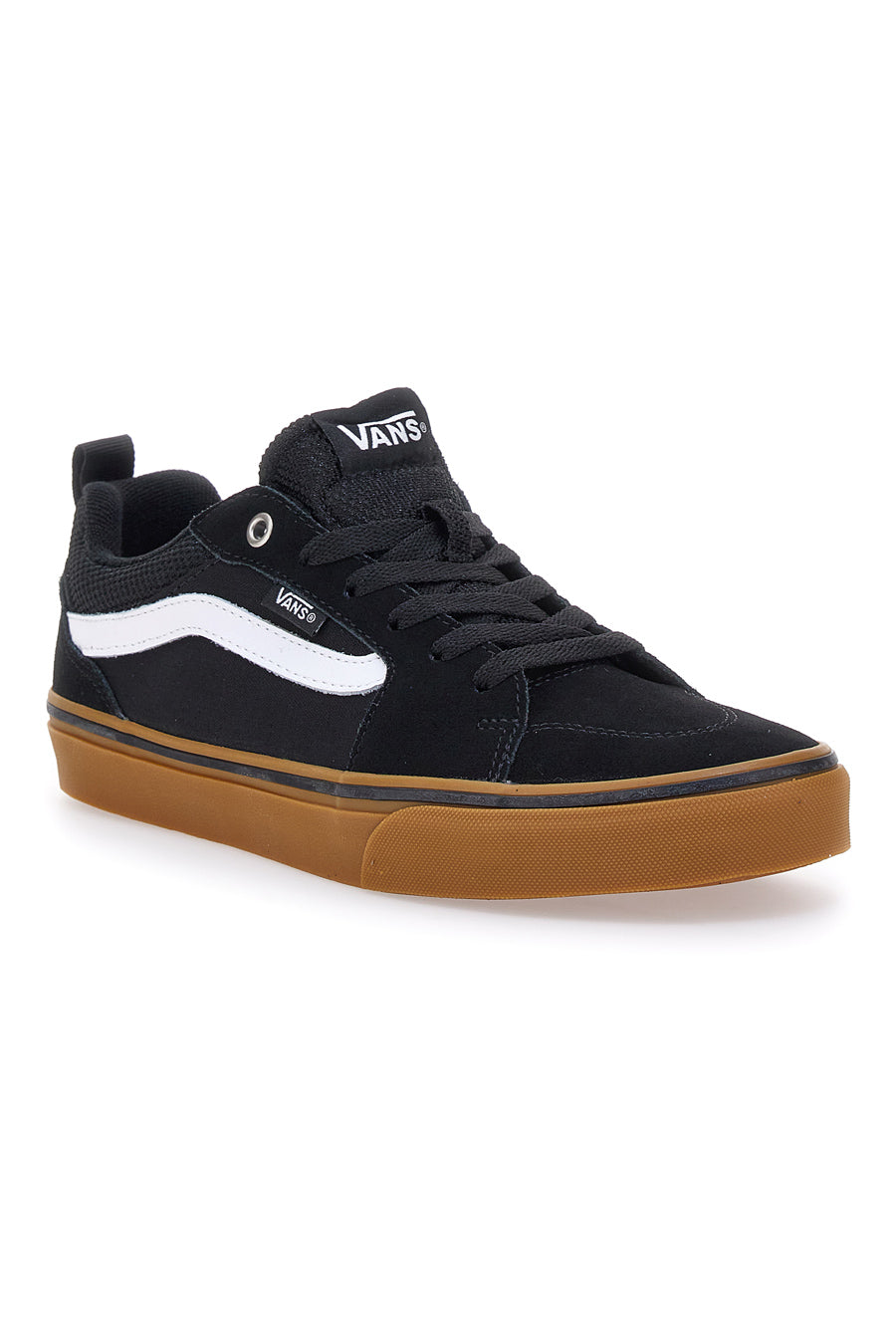 Sneakers Skate Nere Con Suola Marrone Vans Filmore