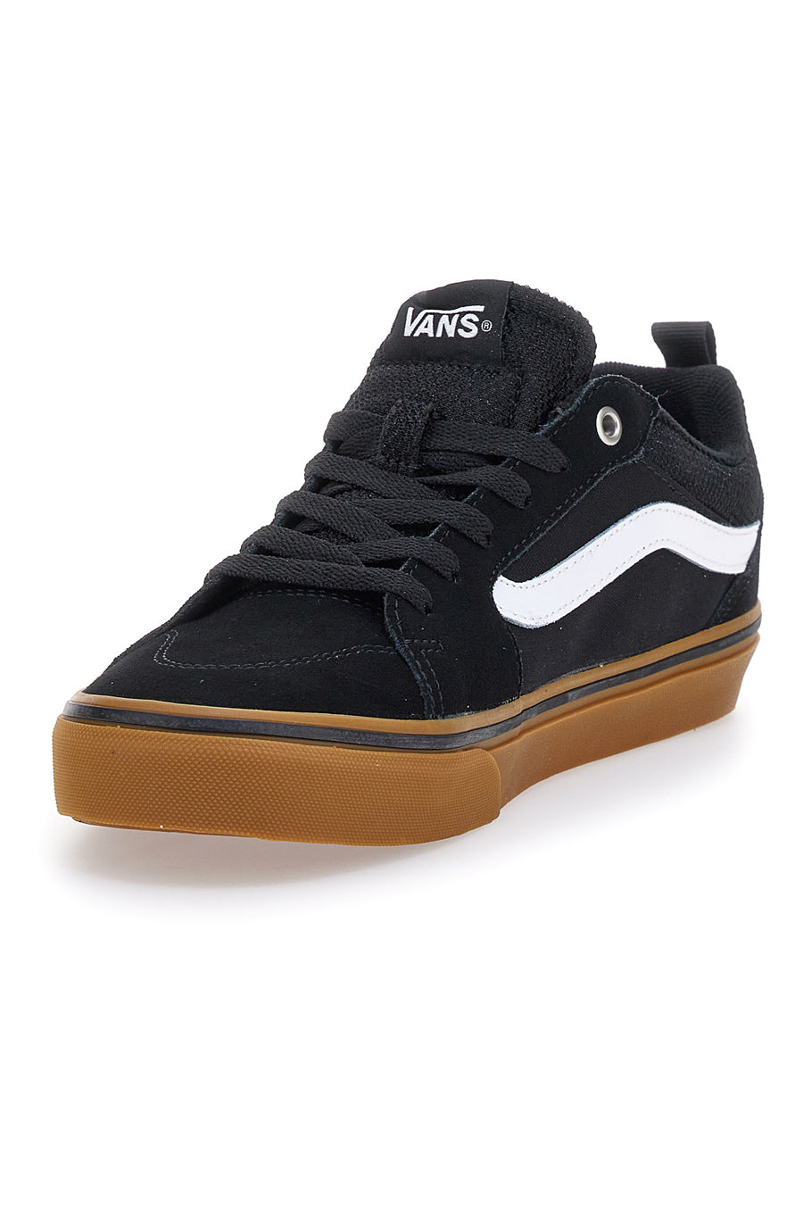 Sneakers Skate Nere Con Suola Marrone Vans Filmore