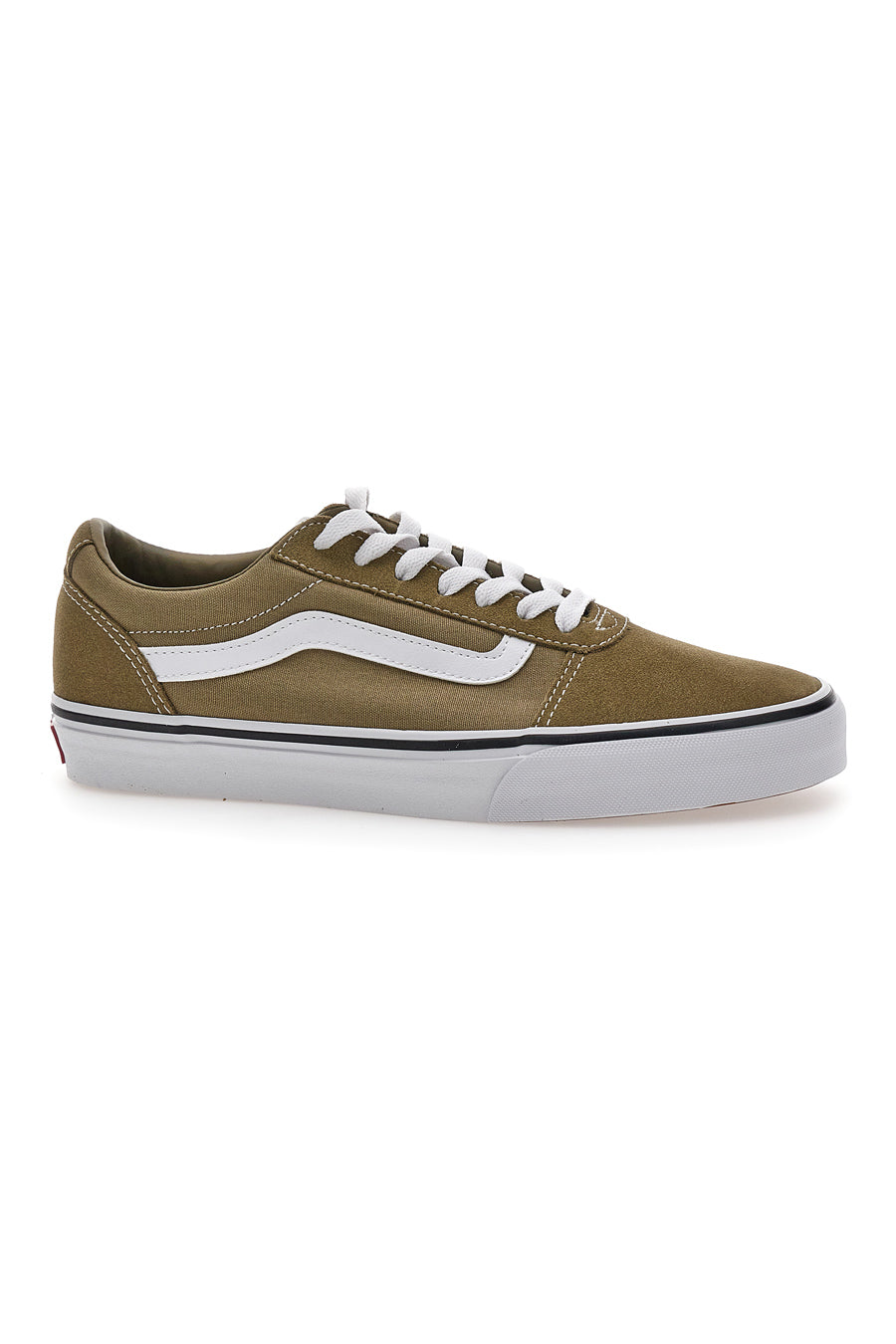 Sneakers Verde Oliva con lacci bianchi Vans Filmore Decon