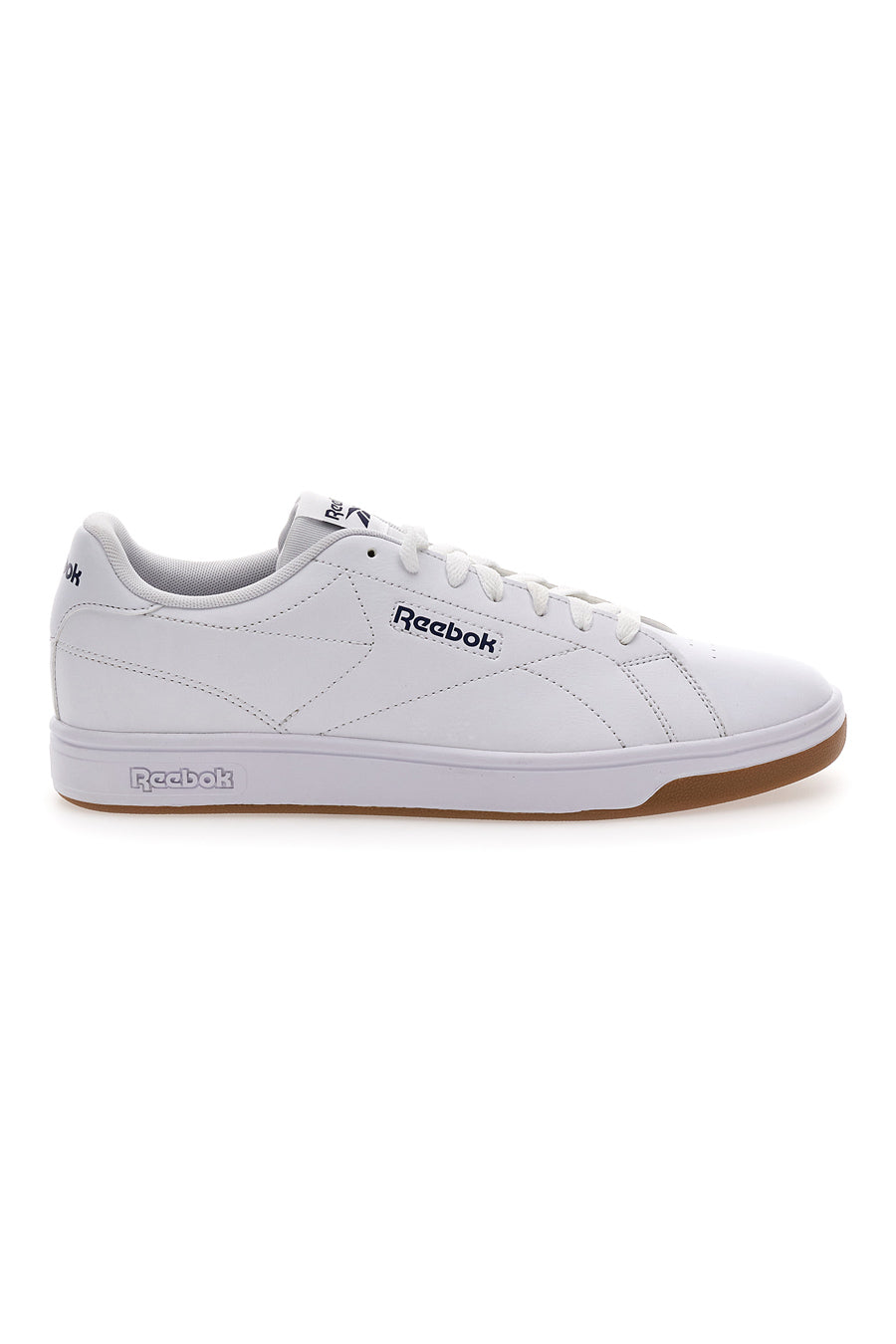 Sneakers Bianche e Blu Reebok Court Clean