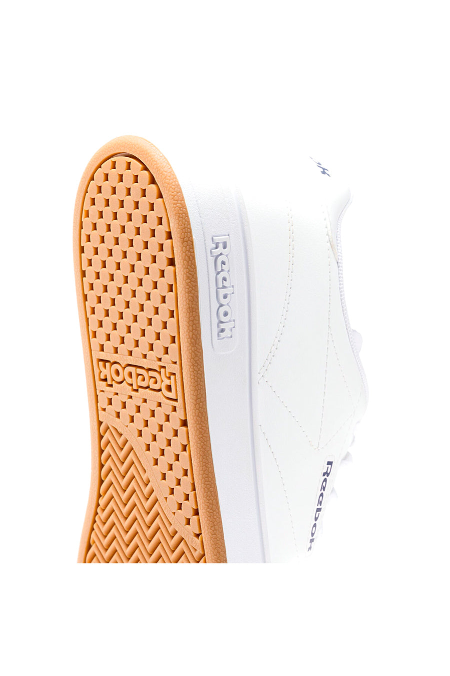 Sneakers Bianche e Blu Reebok Court Clean