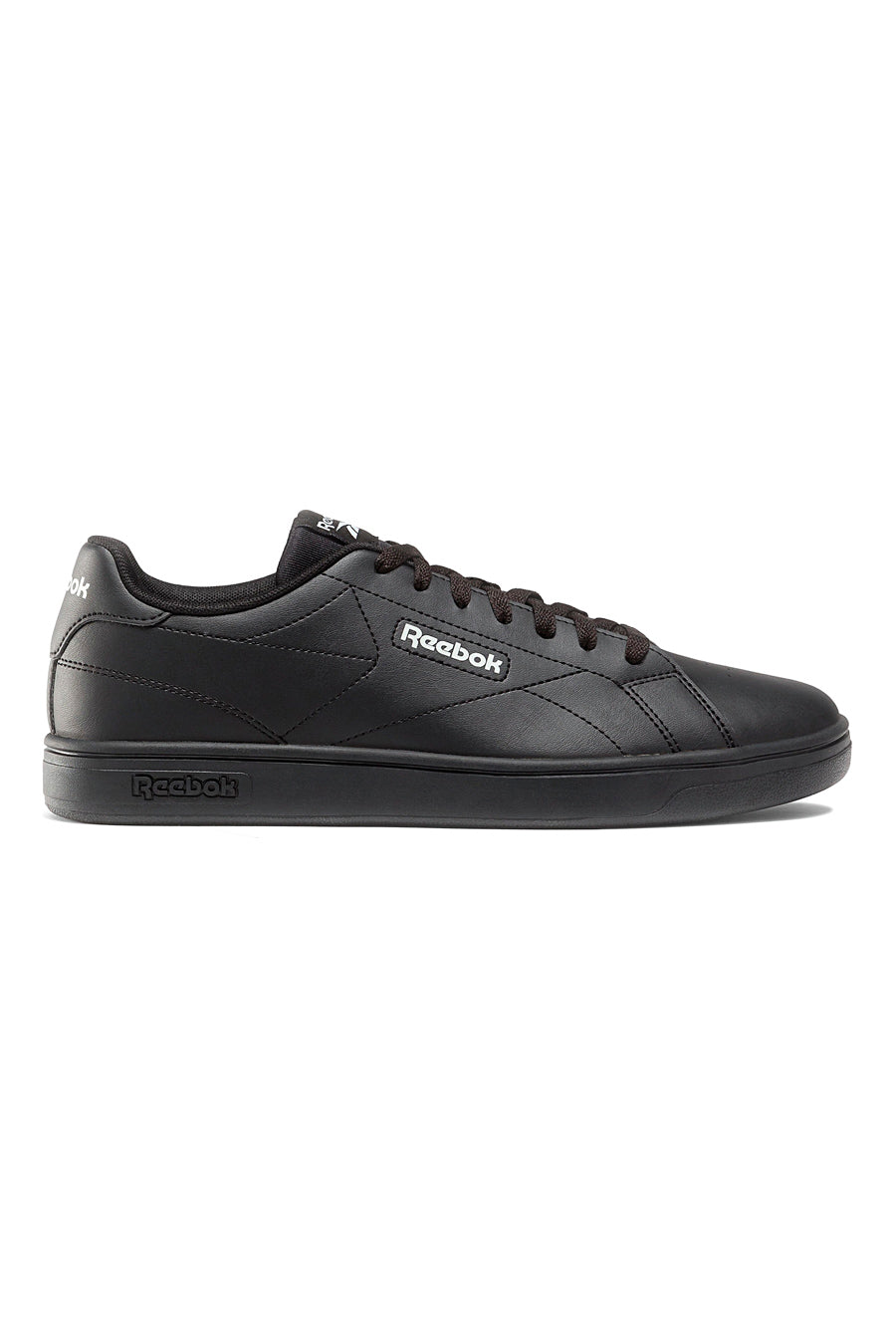 Sneakers Total Black Reebok Court Clean