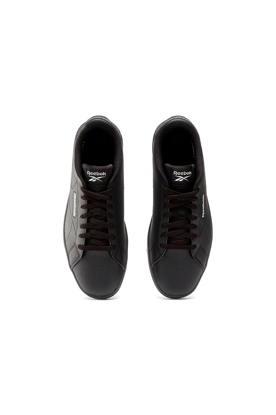 Total schwarze Reebok Court Clean-Sneaker