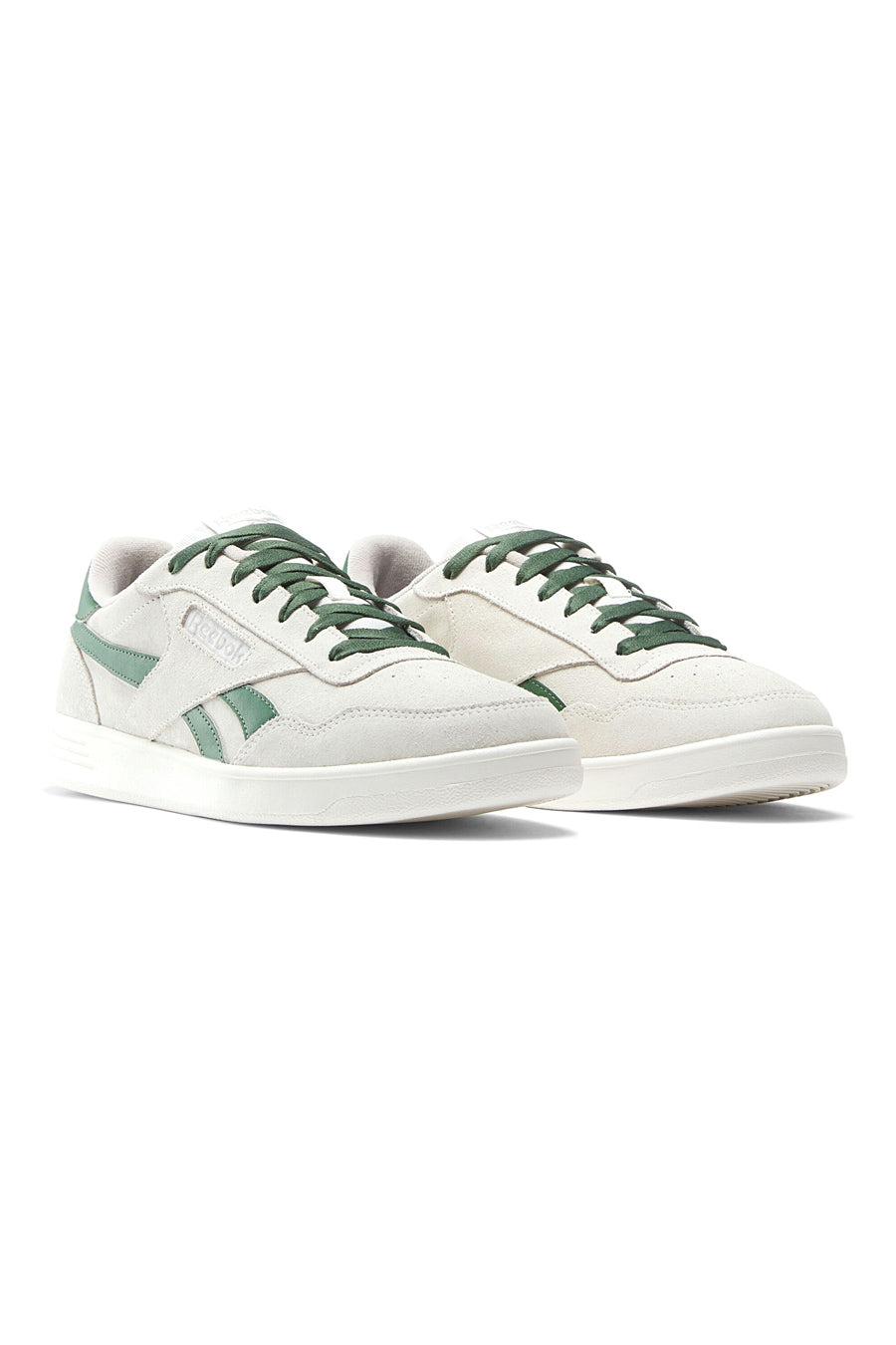 Sneakers Bianche e Verdi Reebok Court Advance