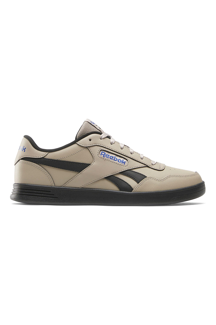 Sneakers Beige con tomaia in Pelle Reebok Court Advance