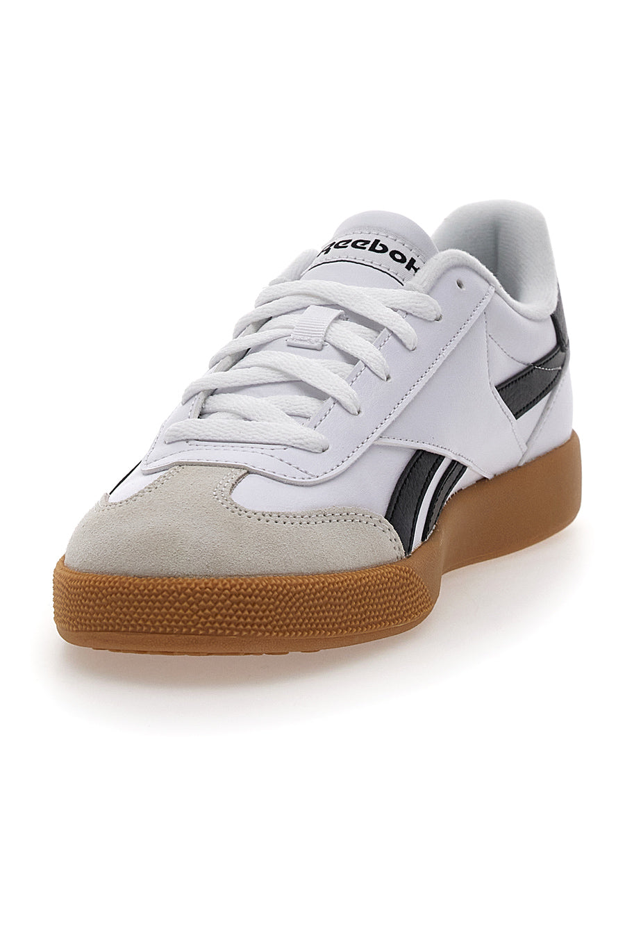 Sneakers bianche con logo nero REEBOK SMASH EDGE S