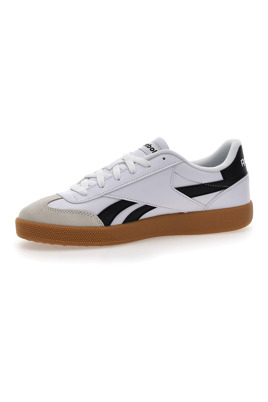 Sneakers bianche con logo nero REEBOK SMASH EDGE S