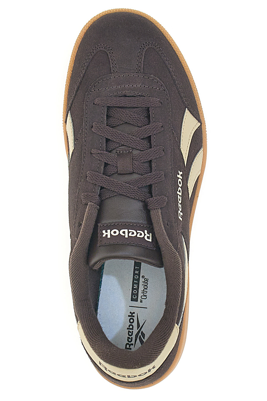 Sneakers Marroni con Tomaia in Pelle REEBOK SMASH EDGE