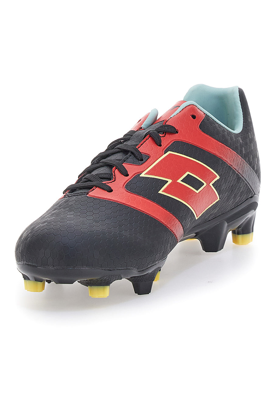 Scarpe da Calcio Nere e Rosse Lotto Maestro 700 V FG