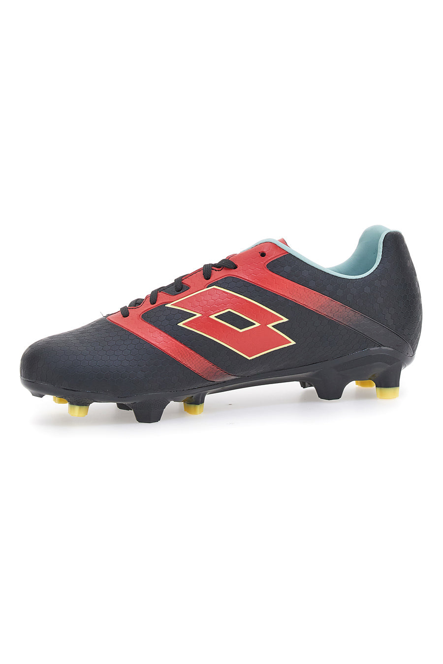 Scarpe da Calcio Nere e Rosse Lotto Maestro 700 V FG