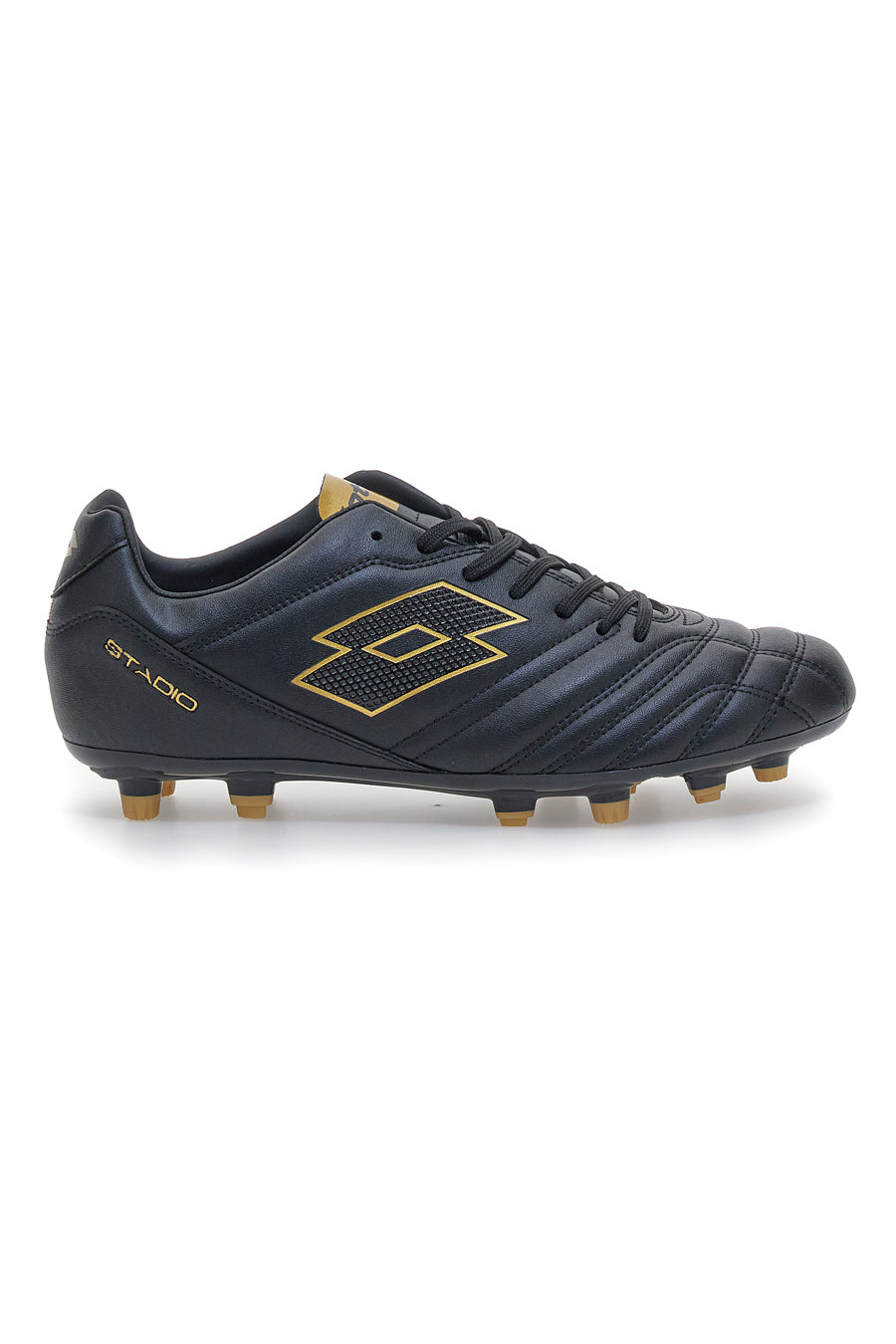 Scarpe da Calcio Nere Outdoor con Dettagli Colorati LOTTO STADIO 705 FG