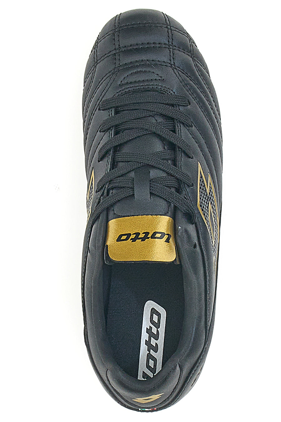 Scarpe da Calcio Nere Lotto Stadio 705 Fg Jr