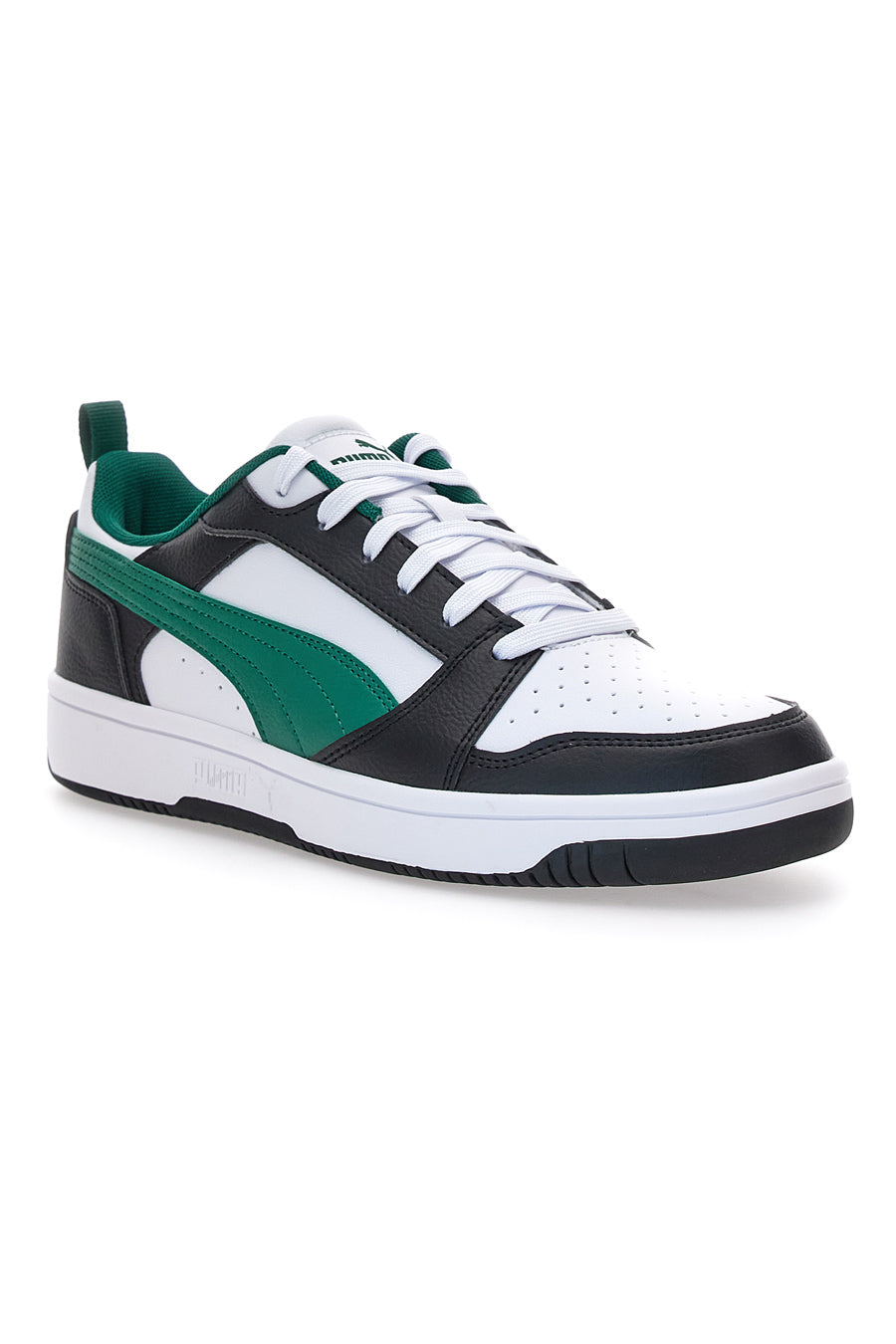 Sneakers Bianche e Nere Puma Rebound V6 Low