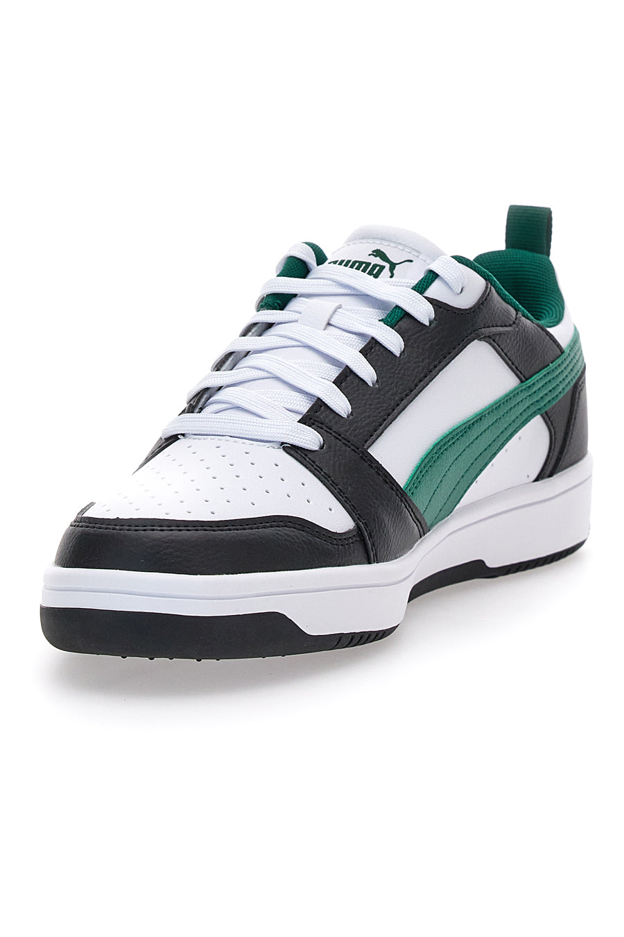 Sneakers Bianche e Nere Puma Rebound V6 Low