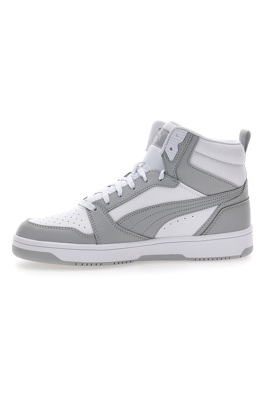 Sneakers Bianche e Grigie Mid-Cut Puma Rebound V6