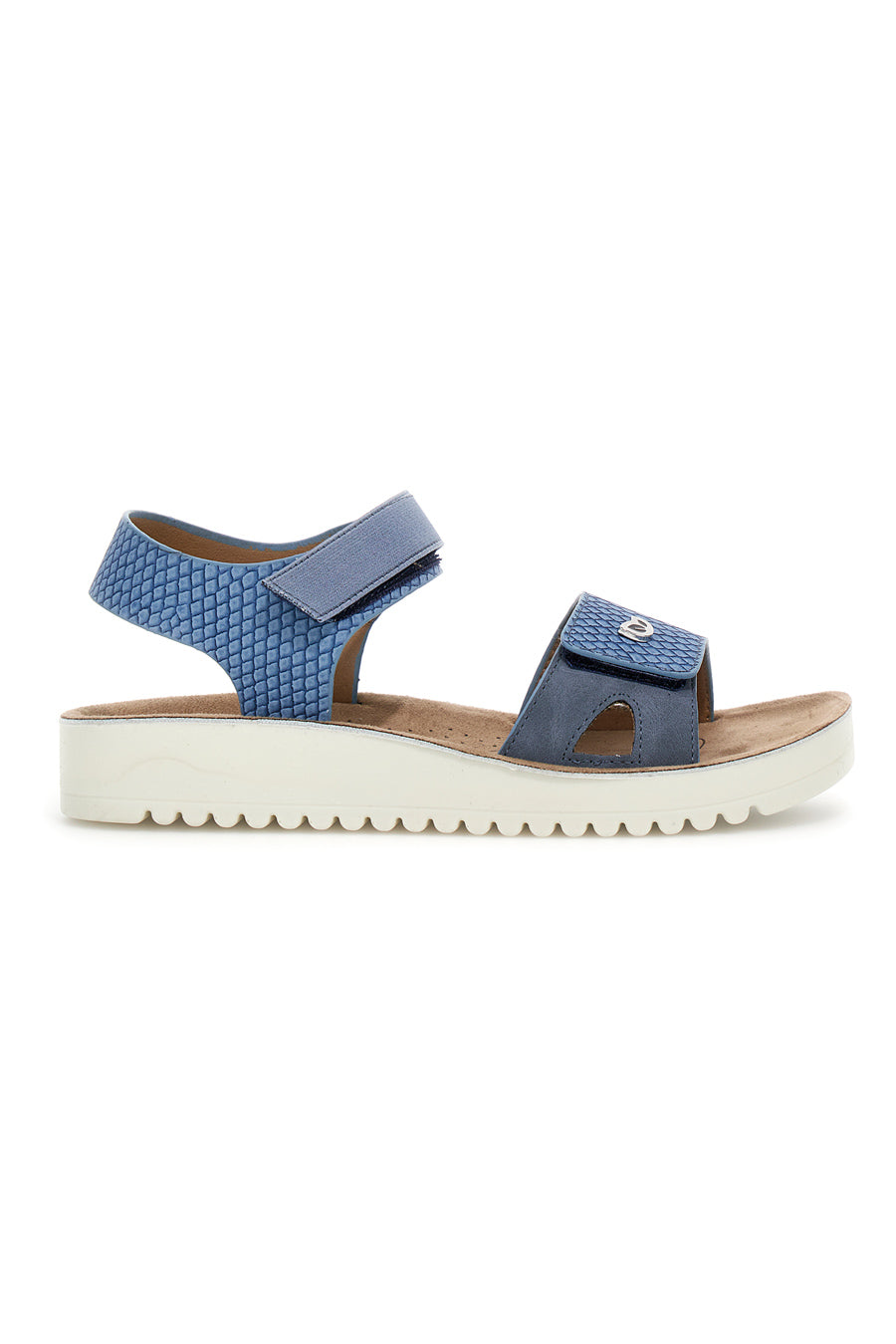 Sandali con Platform Eco Bio 231407 Blu