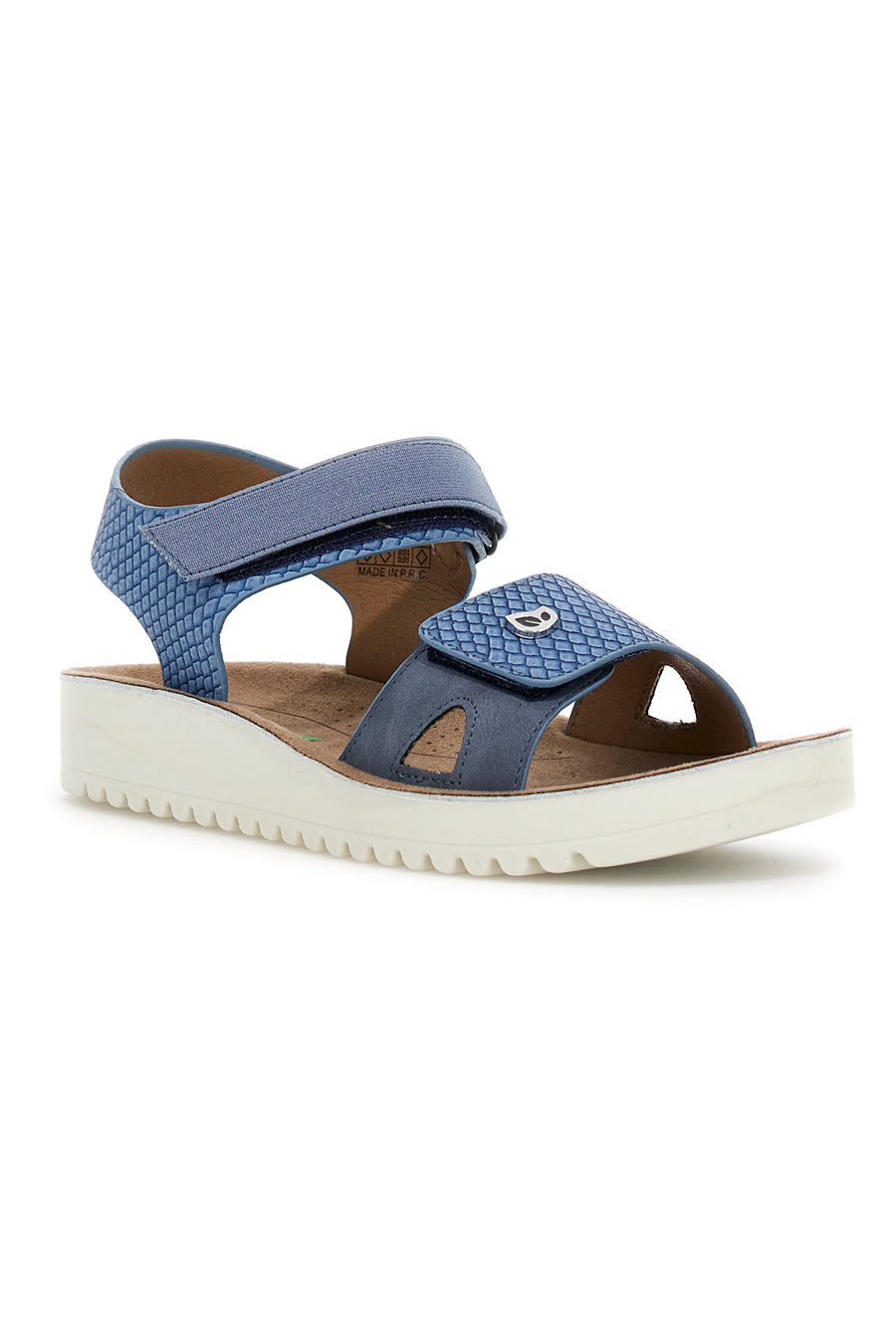 Sandali con Platform Eco Bio 231407 Blu